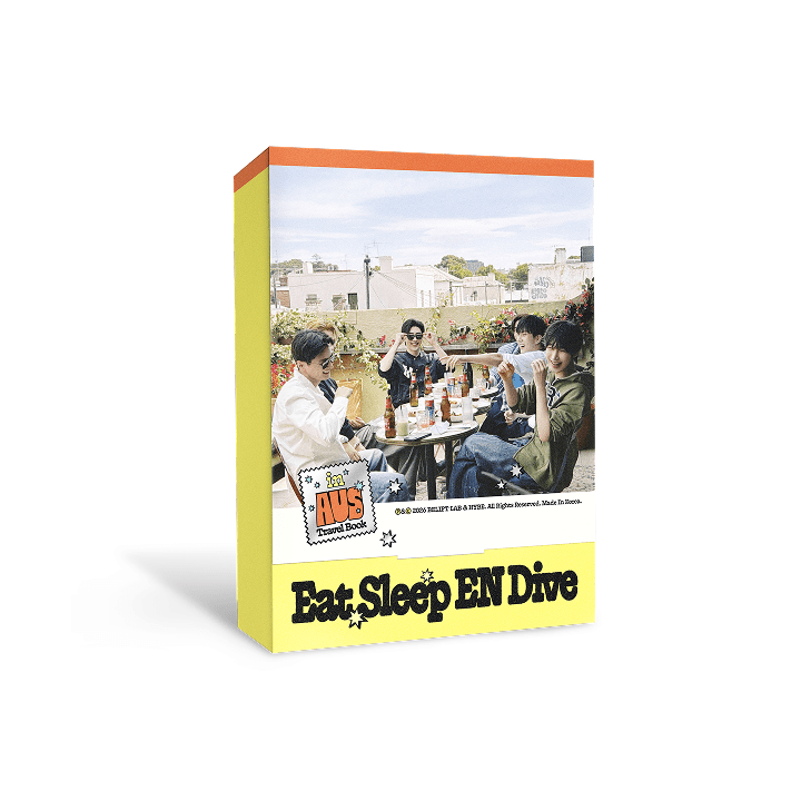 ENHYPEN - EAT SLEEP EN DIVE IN AUSTRALIA TRAVEL BOOK