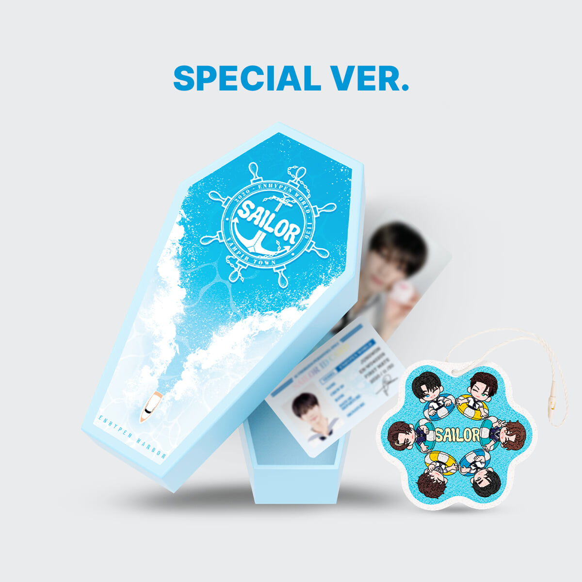 ENHYPEN - ENHYPEN WORLD COUPON CARD COLLECTION SAILOR SPECIAL VER.