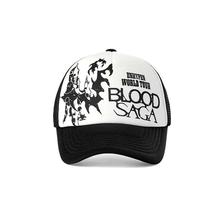ENHYPEN - WORLD TOUR BLOOD SAGA OFFICIAL MERCH TRUCKER CAP