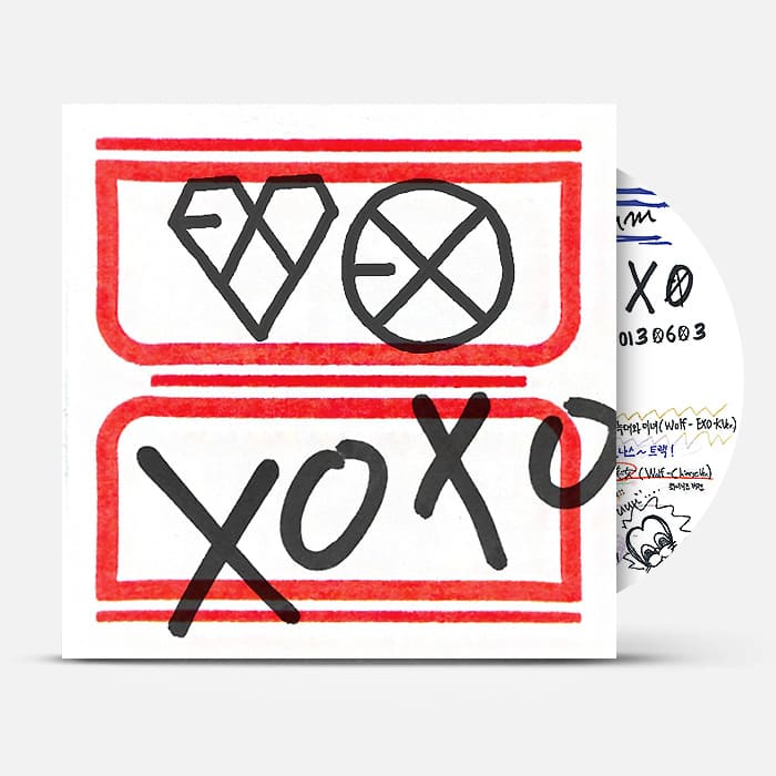 EXO - 1ST FULL ALBUM XOXO (KISS VER.)