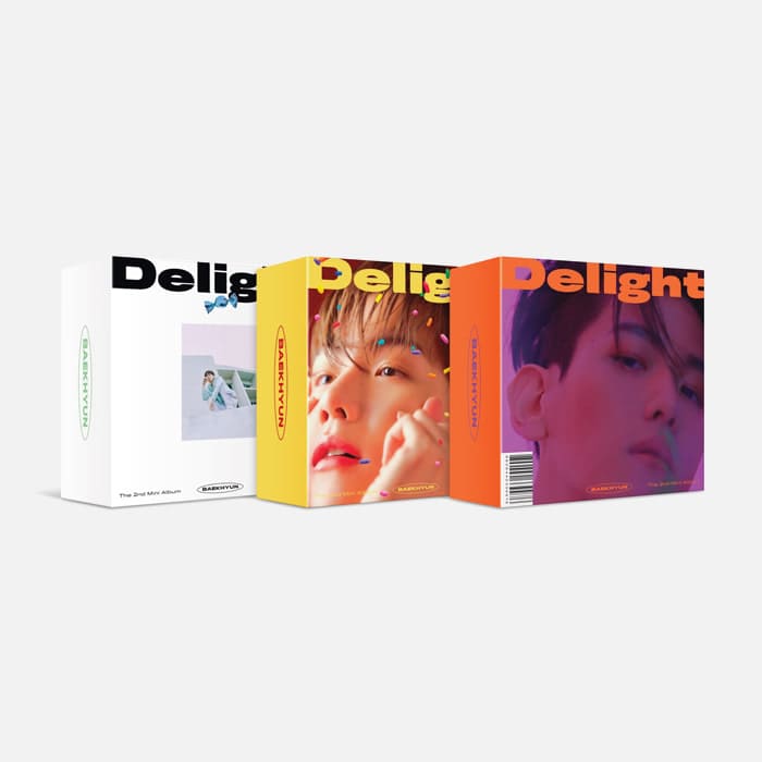 EXO BAEKHYUN - 2ND MINI ALBUM DELIGHT SMART ALBUM (KIT VER.)