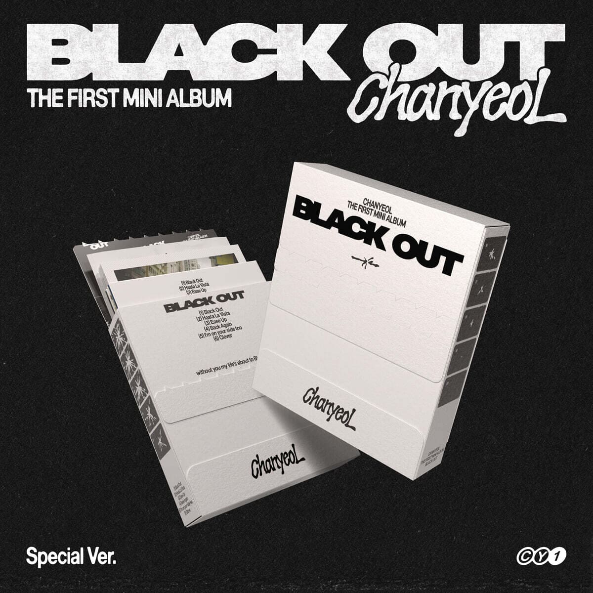 EXO CHANYEOL - 1ST MINI ALBUM BLACK OUT (SPECIAL VER.)