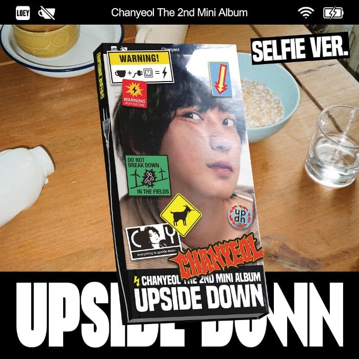 EXO CHANYEOL - 2ND MINI ALBUM UPSIDE DOWN SMART ALBUM (SELFIE VER.)