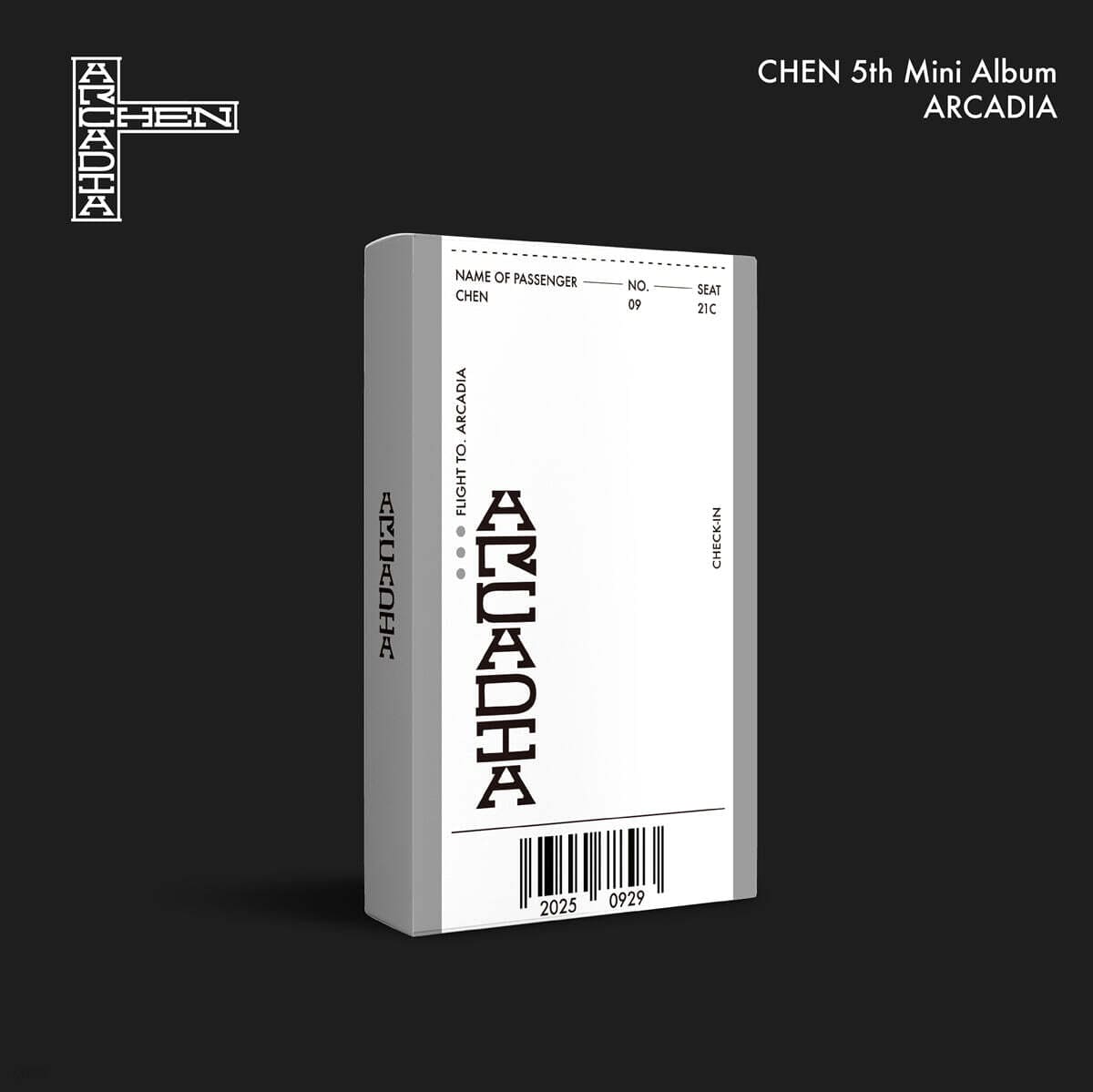 EXO CHEN - 5TH MINI ALBUM ARCADIA (KIWEE VER.)