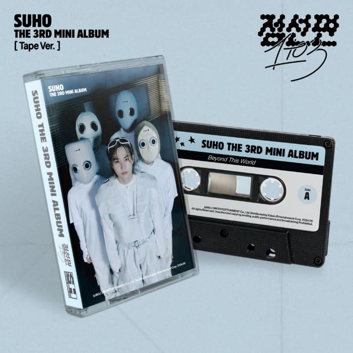EXO SUHO - 3RD MINI ALBUM 점선면 (1 TO 3) TAPE VER.
