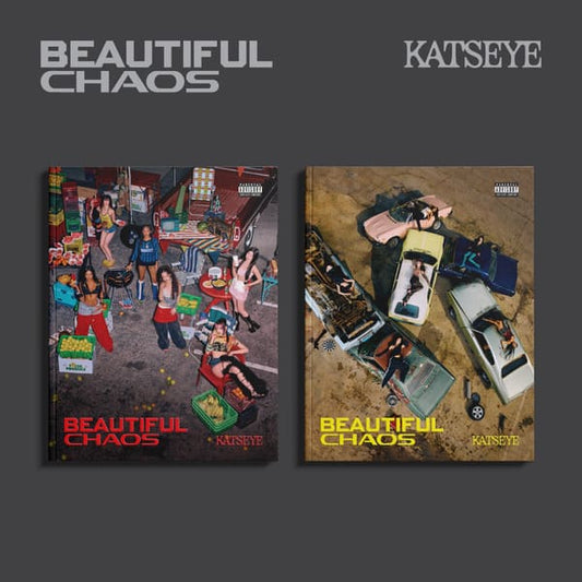 KATSEYE 2nd EP Album BEAUTIFUL CHAOS with Photobook, Photocards, and Poster