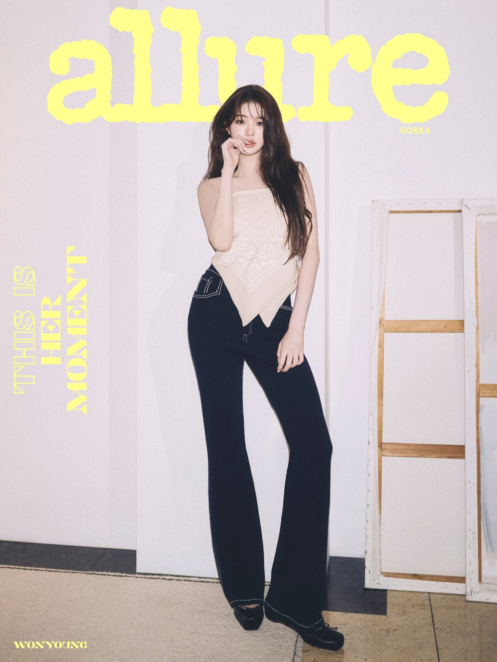 IVE JANG WONYOUNG - ALLURE KOREA MAGAZINE 2026 FEBRUARY ISSUE B TYPE (JANG WONYOUNG COVER)