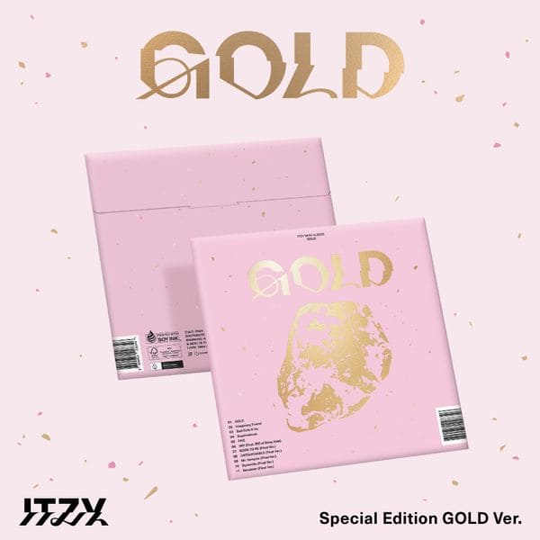ITZY - 9TH MINI ALBUM GOLD SPECIAL EDITION (GOLD VER.)