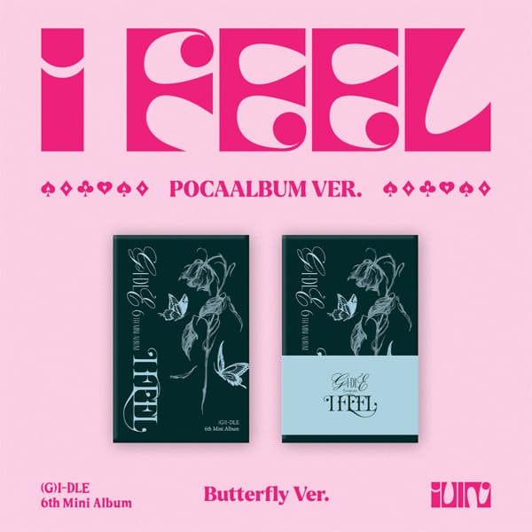 I-DLE - 6TH MINI ALBUM I FEEL (POCAALBUM VER.)