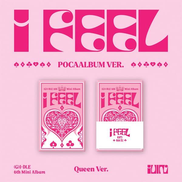 I-DLE - 6TH MINI ALBUM I FEEL (POCAALBUM VER.)