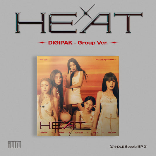 I-DLE - SPECIAL ALBUM HEAT DIGIPAK VER. (GROUP VER.)