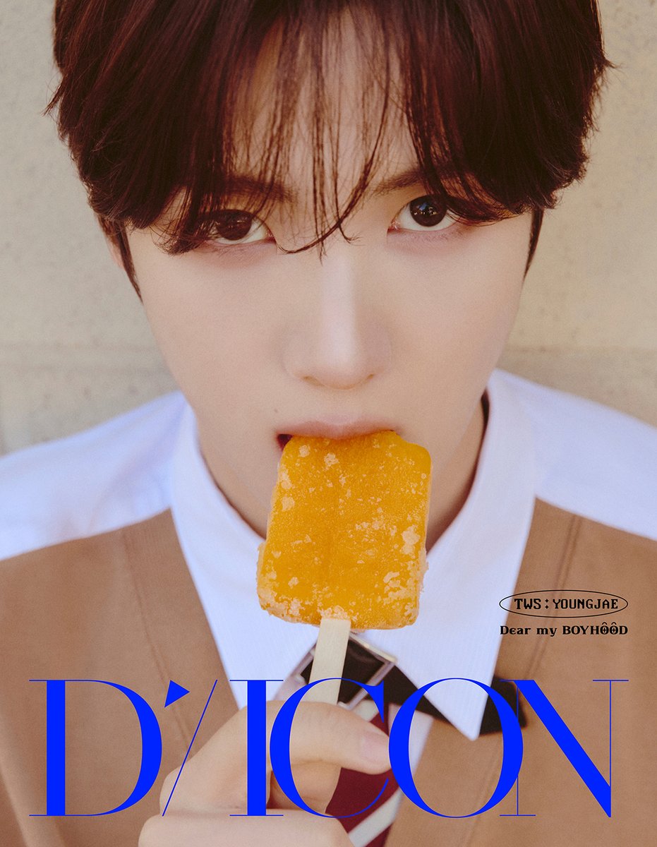 DICON VOLUME N°34 TWS DEAR MY BOYHOOD YOUNGJAE VER. (A TYPE)