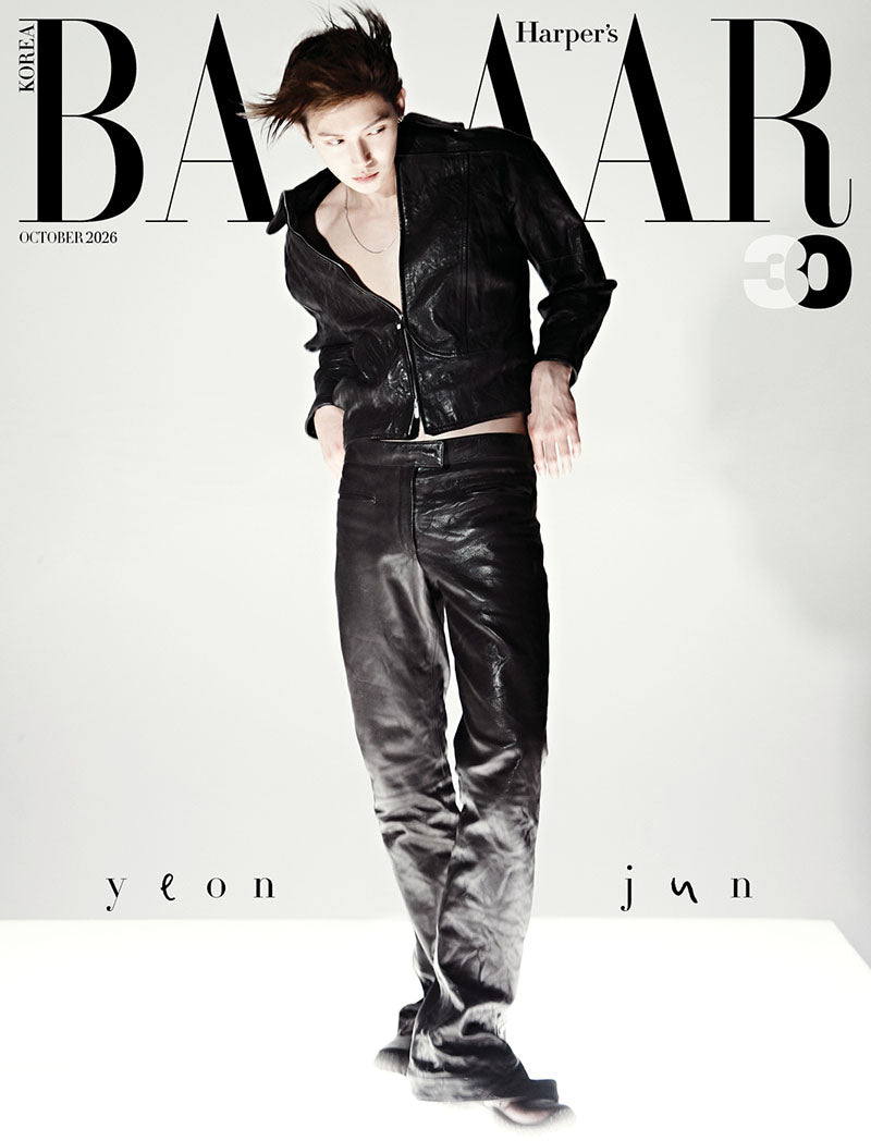 TXT YEONJUN - HAPER'S BAZAAR KOREA MAGAZINE 2026 OCTOBER ISSUE C TYPE (YEONJUN COVER)