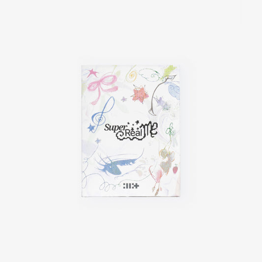 ILLIT 1st Mini Album 'SUPER REAL ME' Weverse Albums Version with photocards.