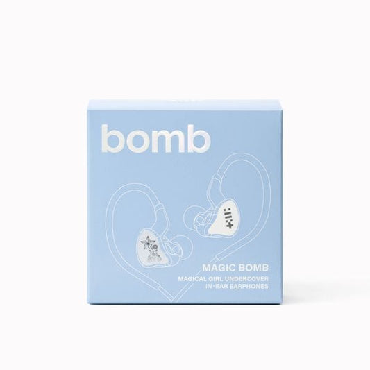 ILLIT 3rd Mini Album BOMB (Merch ver.) with In-Ear Earphones, Parts stickers, CD Flap holder, Photocards, Lyrics paper, Instruction manual, Ear tips.