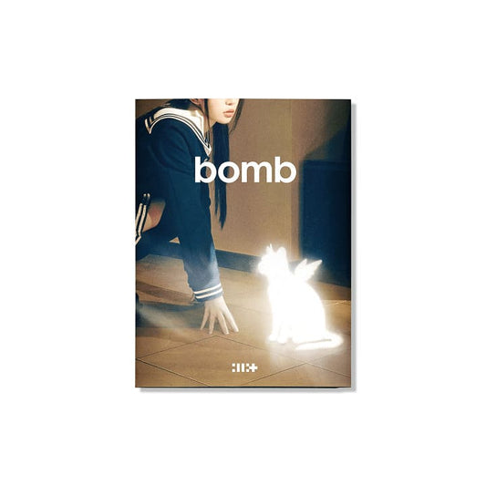 ILLIT 3rd Mini Album BOMB (Weverse Albums ver.) with Photocards, QR Card, Tracklist card.