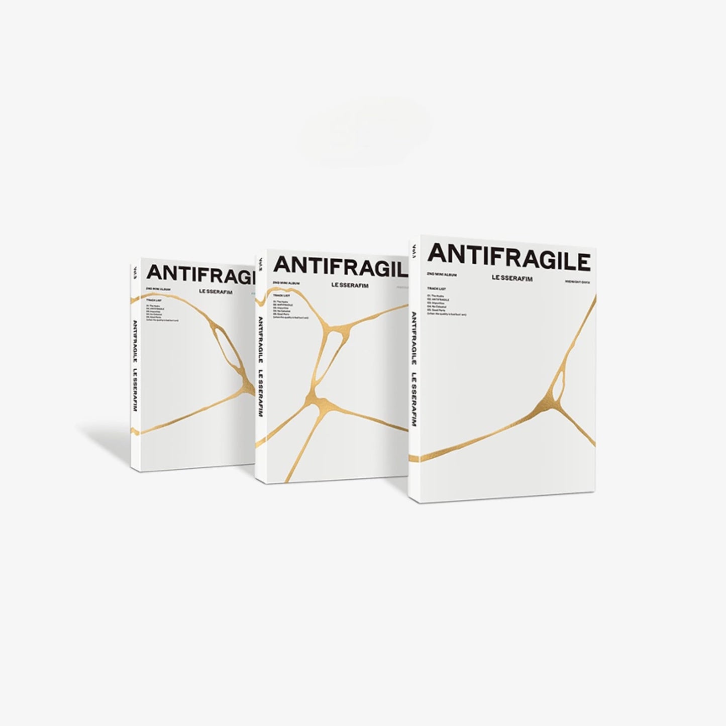 LE SSERAFIM - 2ND MINI ALBUM ANTIFRAGILE
