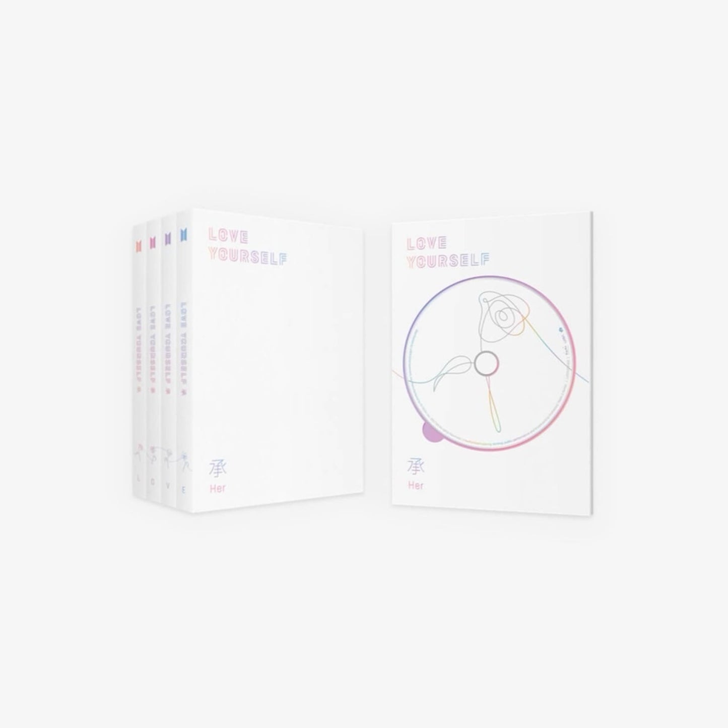 BTS - 5TH MINI ALBUM LOVE YOURSELF 承 HER