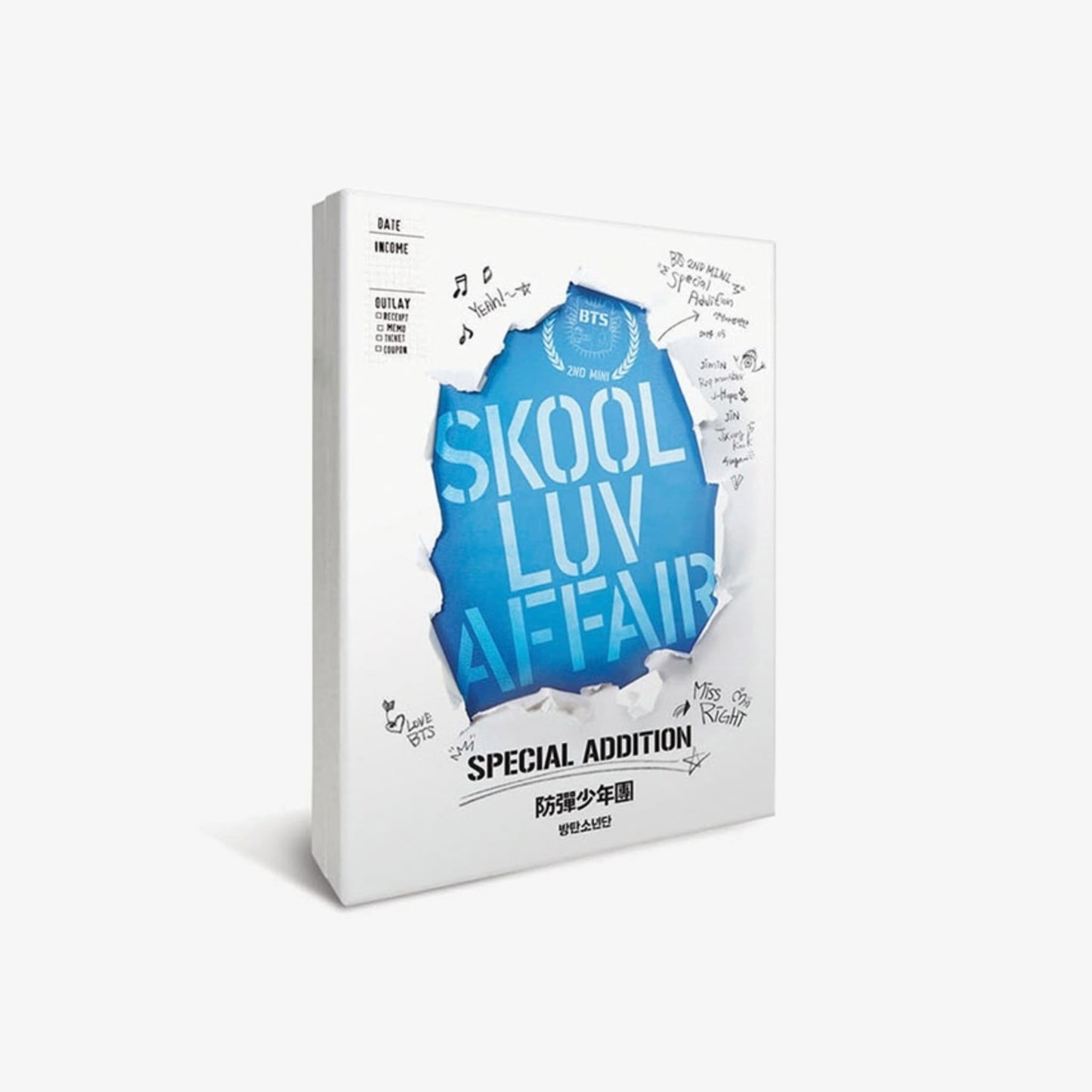BTS - 2ND MINI ALBUM SKOOL LUV AFFAIR SPECIAL ADDITION