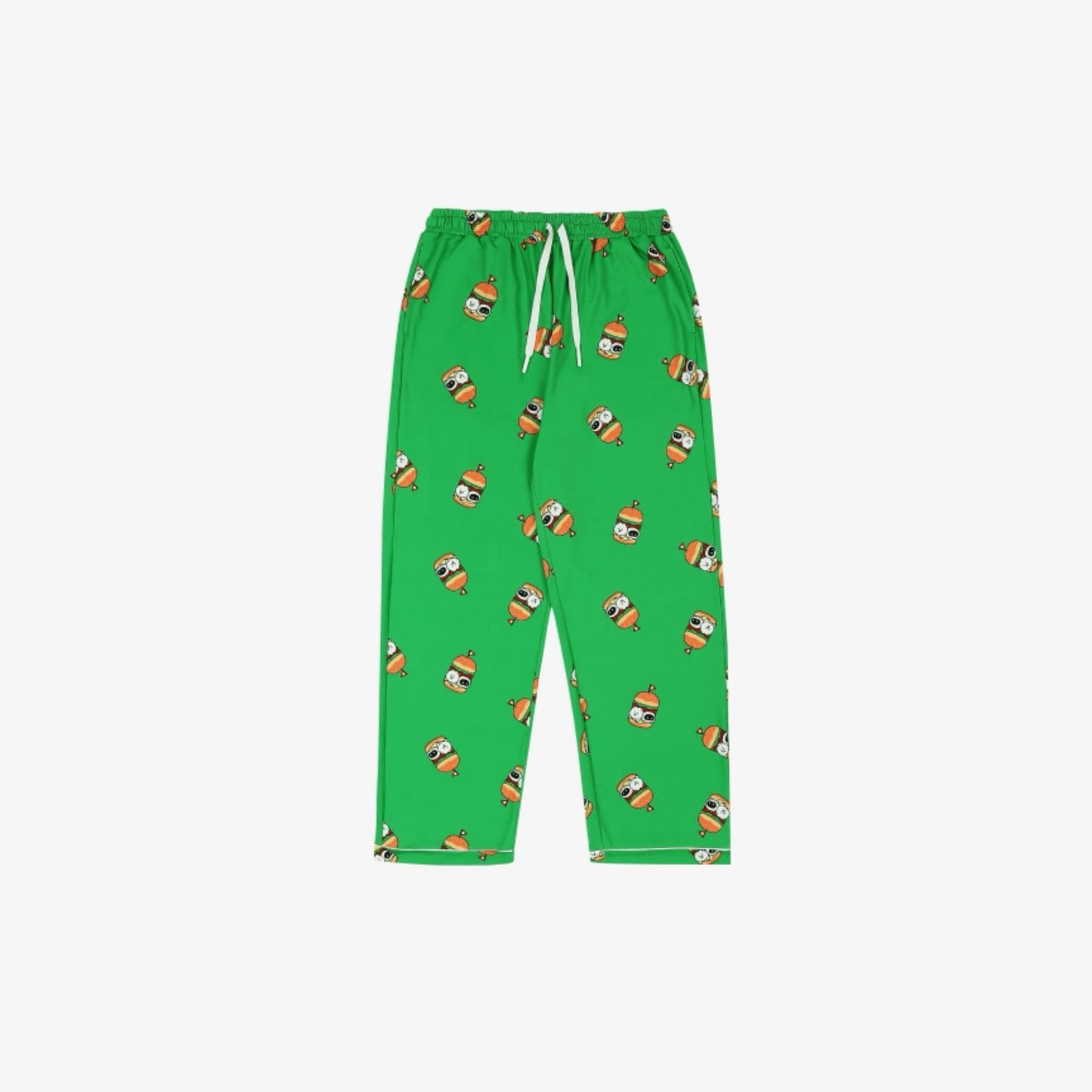 BTS JIN - WOOTTEO X RJ PAJAMA PANTS (GREEN)