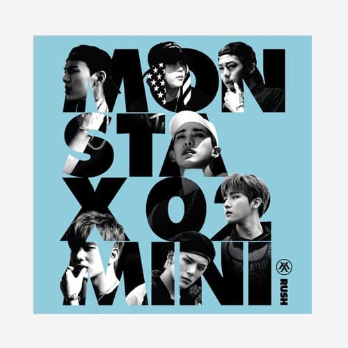 MONSTA X - 2ND MINI ALBUM RUSH (SECRET VER.)