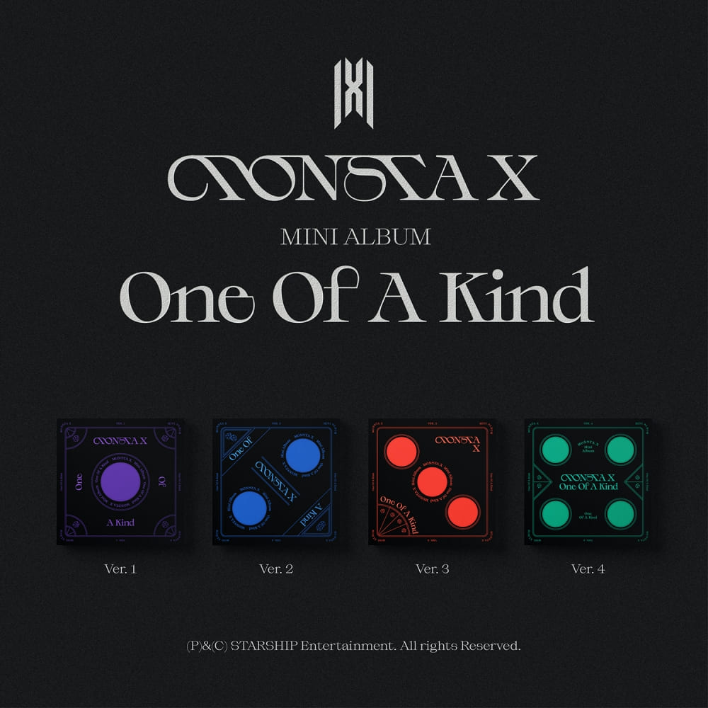 MONSTA X - 9TH MINI ALBUM ONE OF A KIND