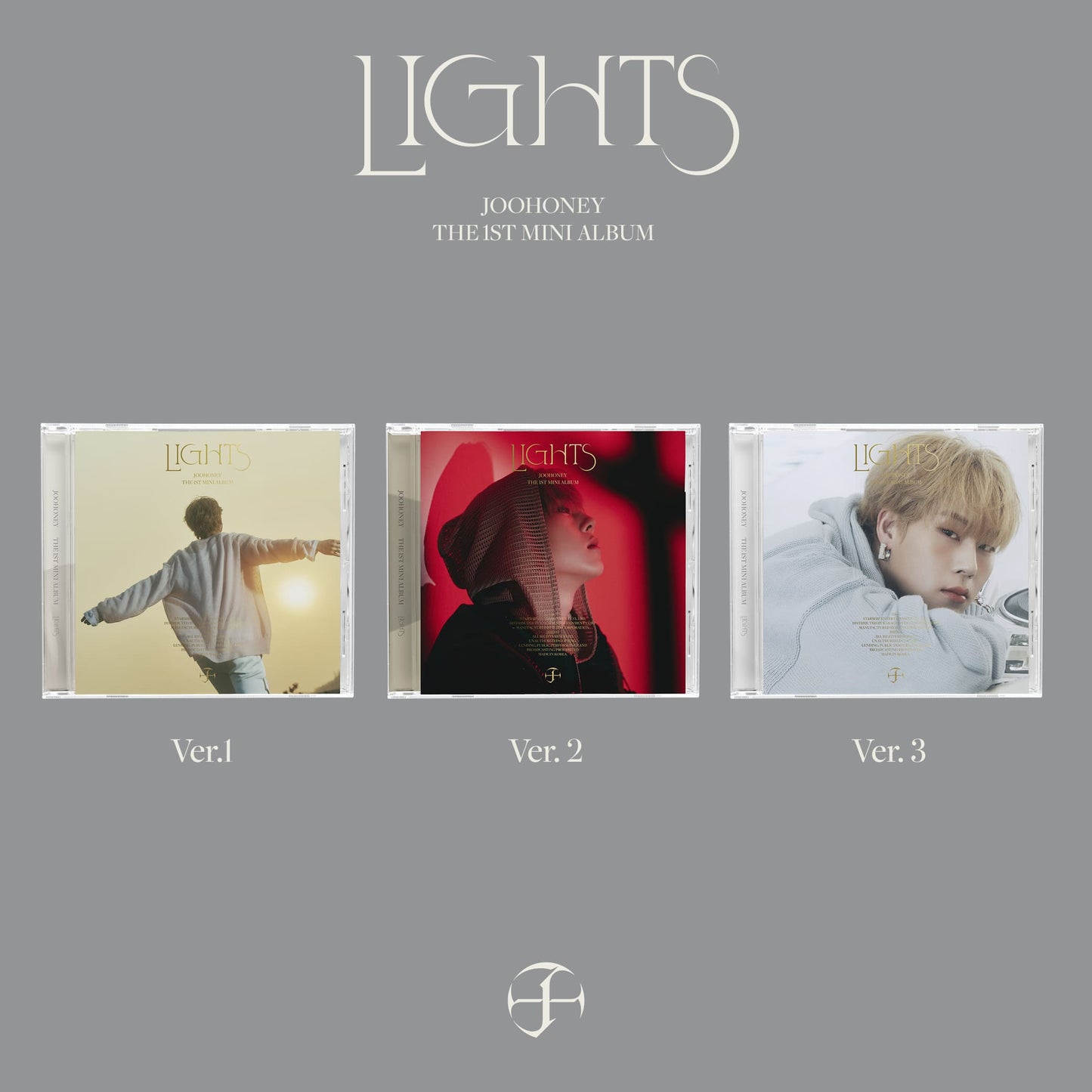 MONSTA X JOOHONEY - 1ST MINI ALBUM LIGHTS (JEWEL VER.)