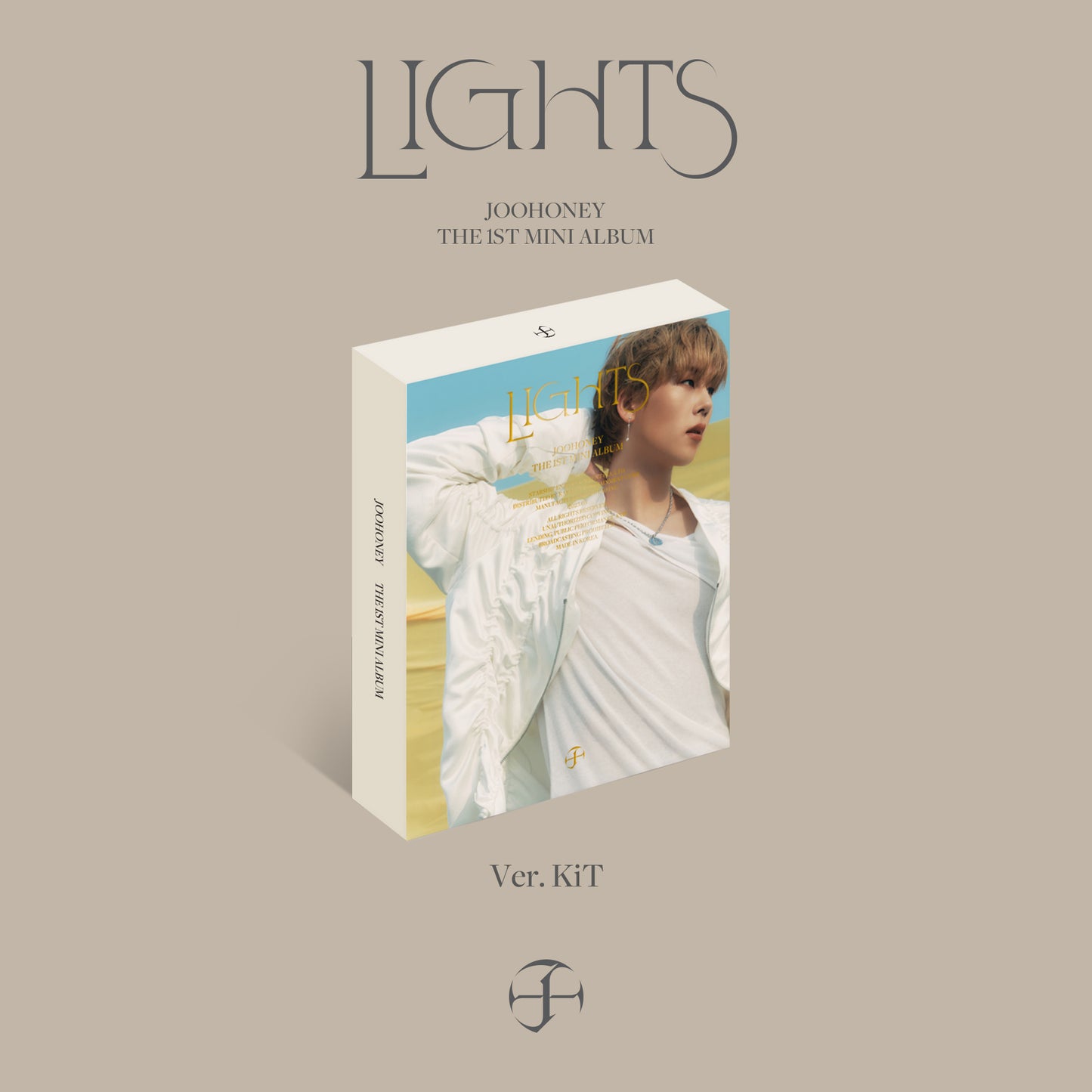 MONSTA X JOOHONEY - 1ST MINI ALBUM LIGHTS KIT ALBUM