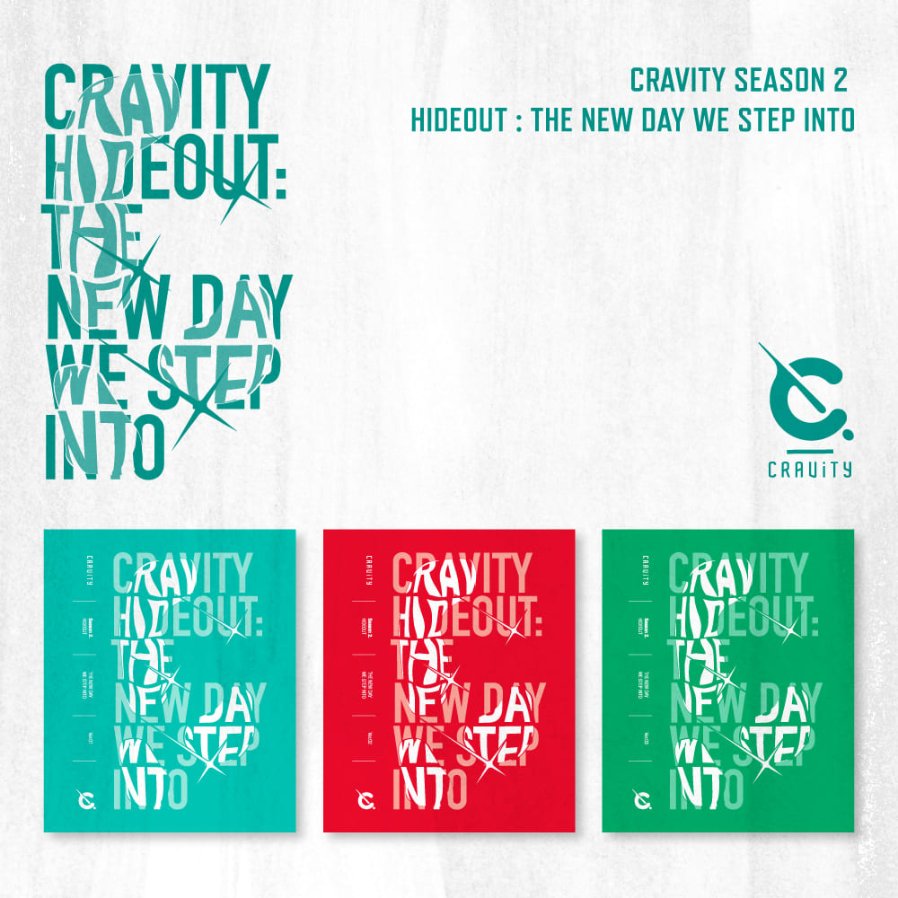 CRAVITY - 2ND MINI ALBUM HIDEOUT : THE NEW DAY WE STEP INTO