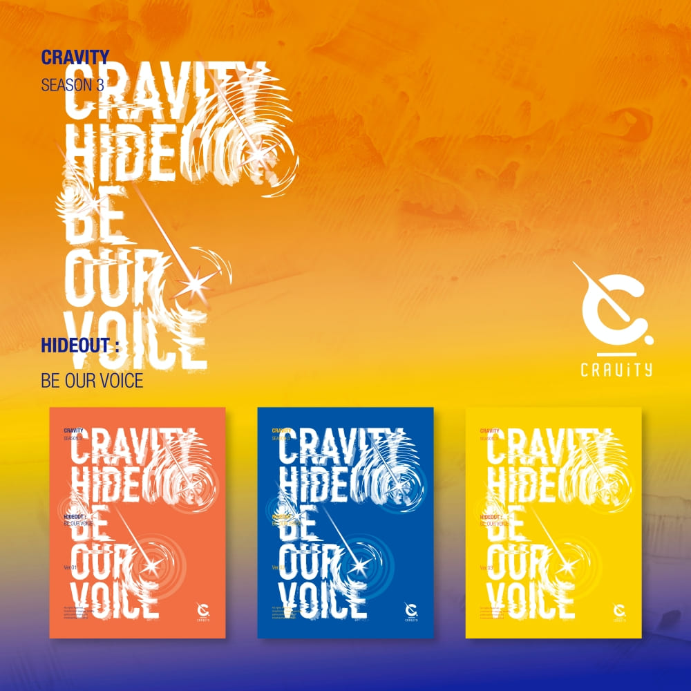 CRAVITY - 3RD MINI ALBUM HIDEOUT : BE OUR VOICE