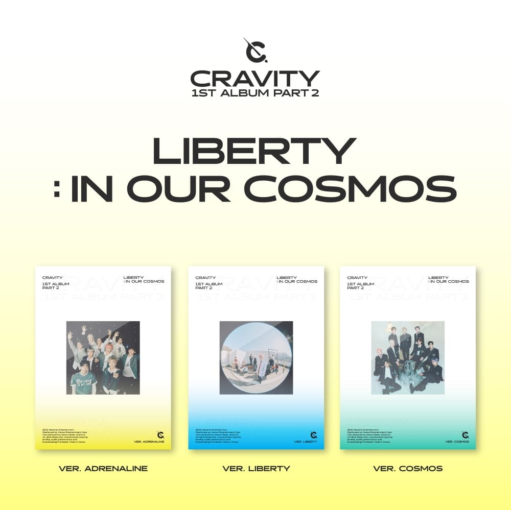 CRAVITY - 1ST FULL ALBUM PART2 LIBERTY IN OUR COSMOS