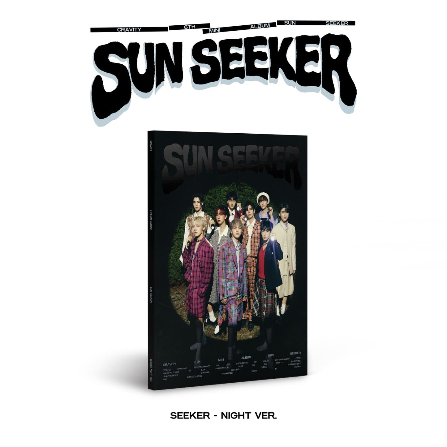 CRAVITY - 6TH MINI ALBUM SUN SEEKER (SEEKER - NIGHT VER.)
