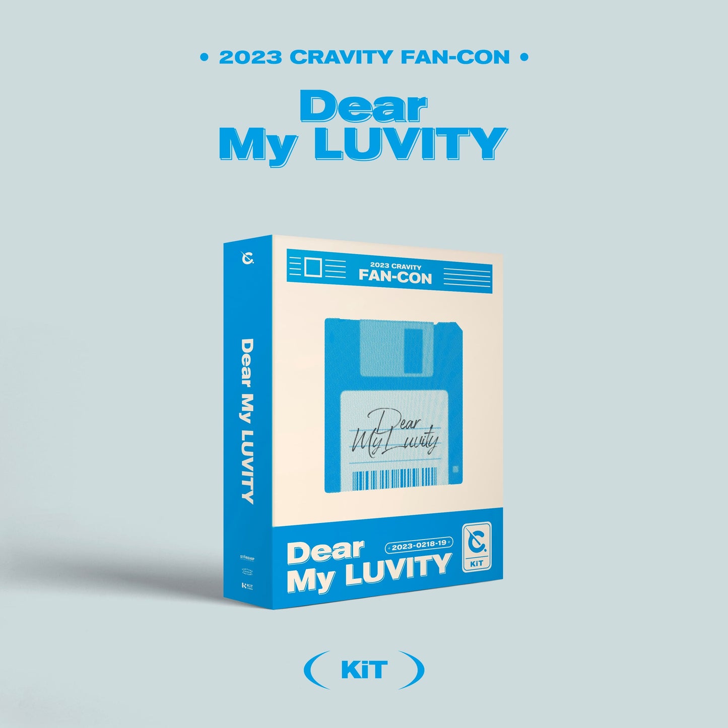 CRAVITY - 2023 FAN-CON DEAR MY LUVITY (KIT VIDEO VER.)
