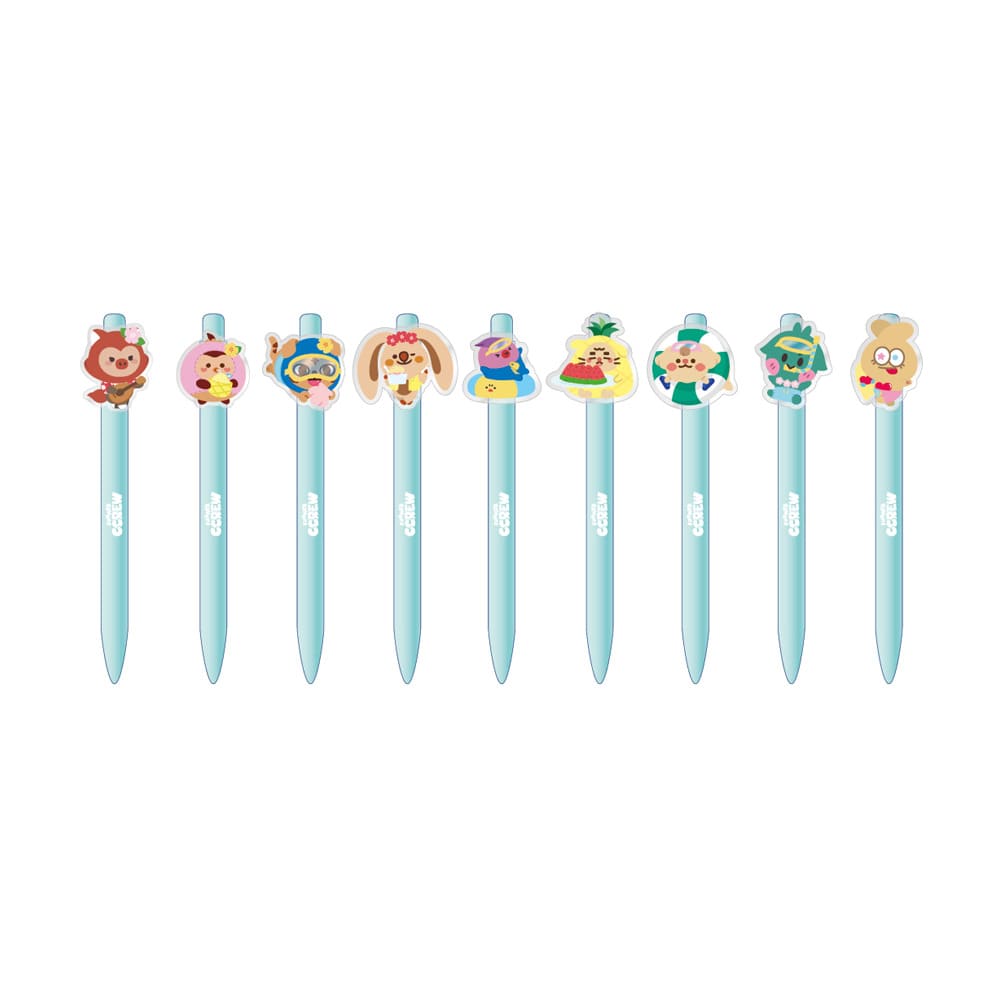 CRAVITY - 2023 CRAVITY CHARACTER SUMMER CCREW POP-UP STORE OFFICIAL MERCH CCREW BALLPOINT PEN (SUMMER VER.)