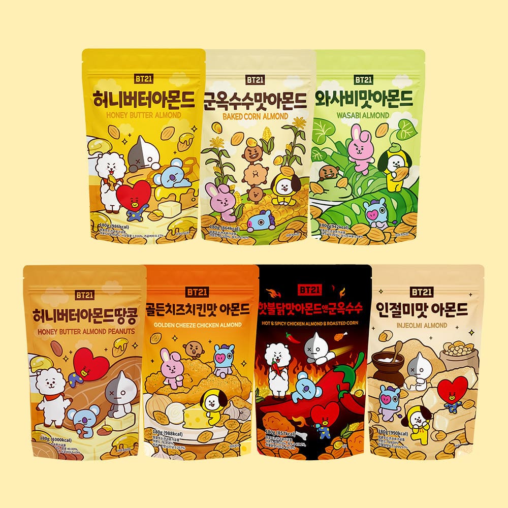 BT21 ALMOND (180G)