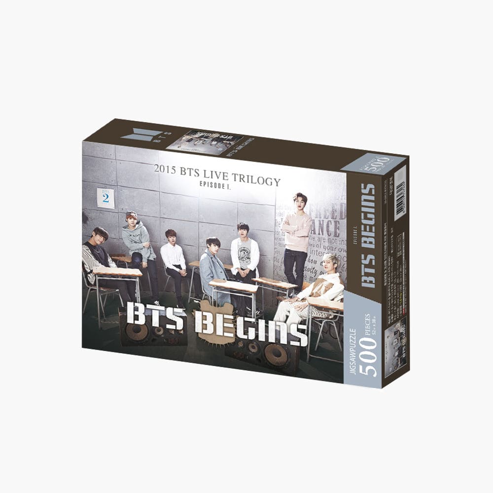 BTS - JIGSAW PUZZLE WORLD TOUR POSTER BTS BEGINS VER.