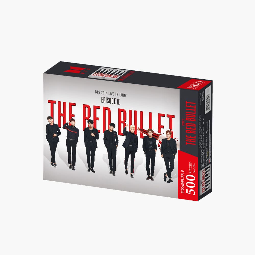 BTS - JIGSAW PUZZLE WORLD TOUR POSTER THE RED BULLET VER.