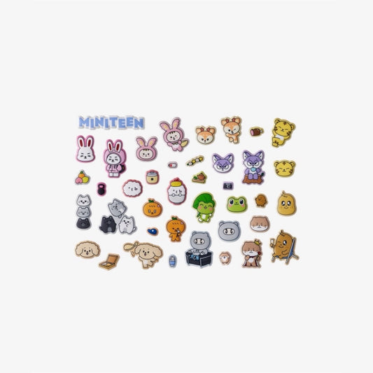 SEVENTEEN - MINITEEN OFFICIAL MERCH STICKER SET