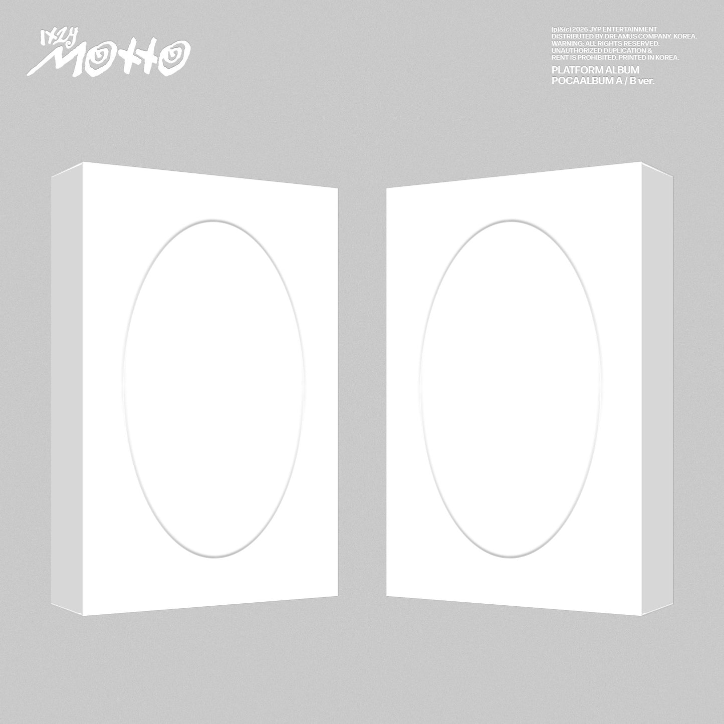 ITZY - 12TH MINI ALBUM MOTTO PLATFORM ALBUM (POCAALBUM VER.)