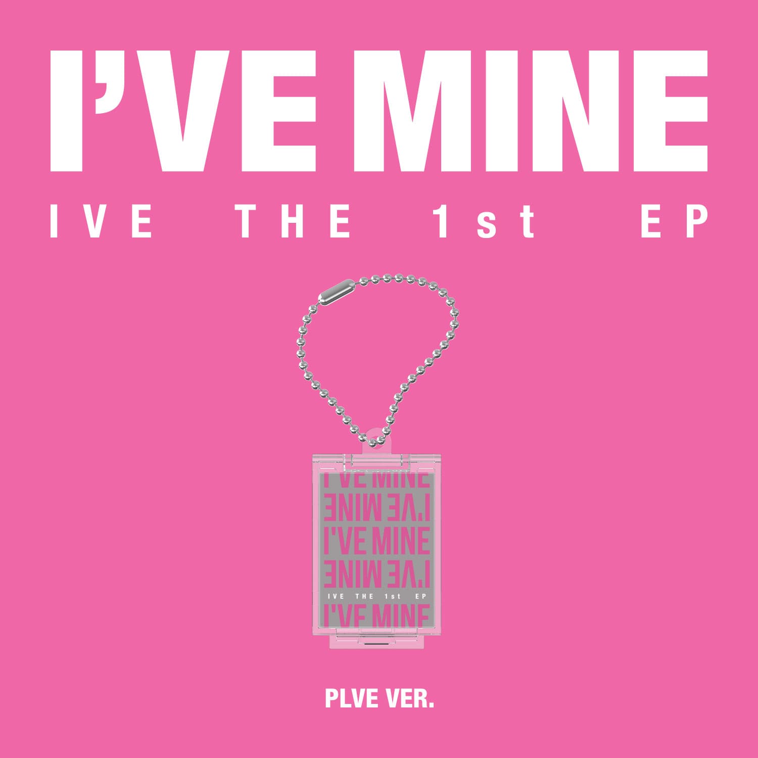 IVE 1st EP Album I’VE MINE (PLVE VER.) with Image card, Photocard.