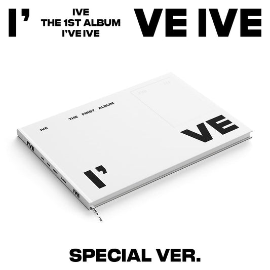 IVE 1st Full Album I’VE IVE (SPECIAL VER.) with Photobook, CD-R, Sticker set, Photocard.