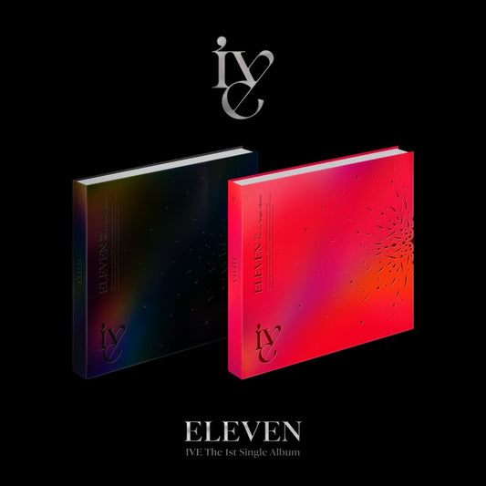 IVE 1st Single Album ELEVEN (VER.1 / VER.2) with Photobook, CD-R, Photocard set, Folded poster.