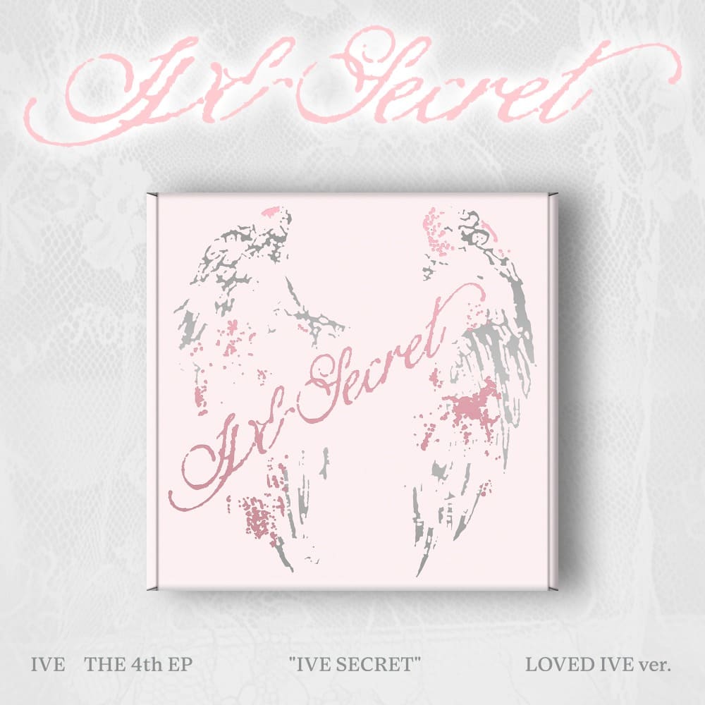 IVE 4th EP Album IVE SECRET (LOVED IVE VER.) with Photobook, Photocard, Instant photo, Folded poster, CD-R, Sticker.