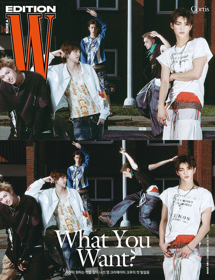 CORTIS - W KOREA MAGAZINE 2025 VOL.10 CORTIS EDITION BOOK (B COVER)