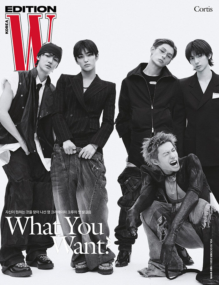 CORTIS - W KOREA MAGAZINE 2025 VOL.10 CORTIS EDITION BOOK (A COVER)