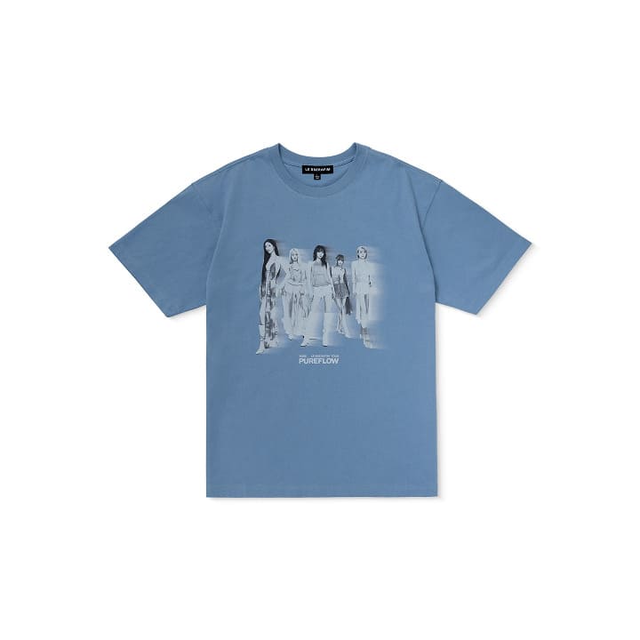 LE SSERAFIM - WORLD TOUR PUREFLOW OFFICIAL MERCH PHOTO S/S T-SHIRT