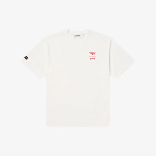 League of Legends (LOL) T1 CLUBHOUSE LOGO TEE (WHITE)