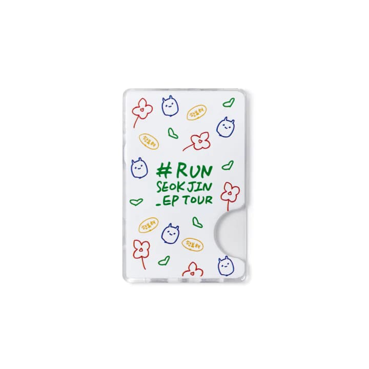BTS JIN - RUNSEOKJIN OFFICIAL MERCH MAGNETIC CARD HOLDER VER.1