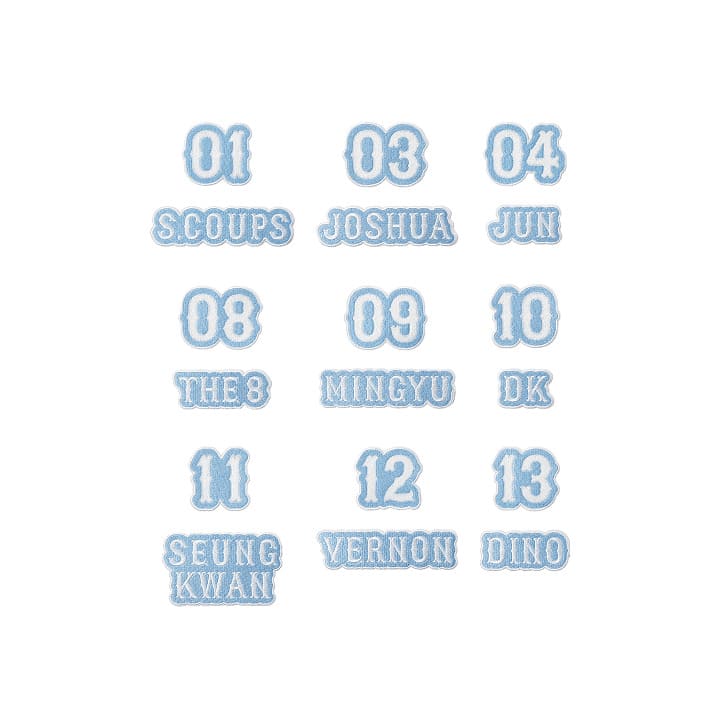 SEVENTEEN - 2026 SVT 10TH FAN MEETING SEVENTEEN IN CARAT LAND OFFICIAL MERCH PATCH