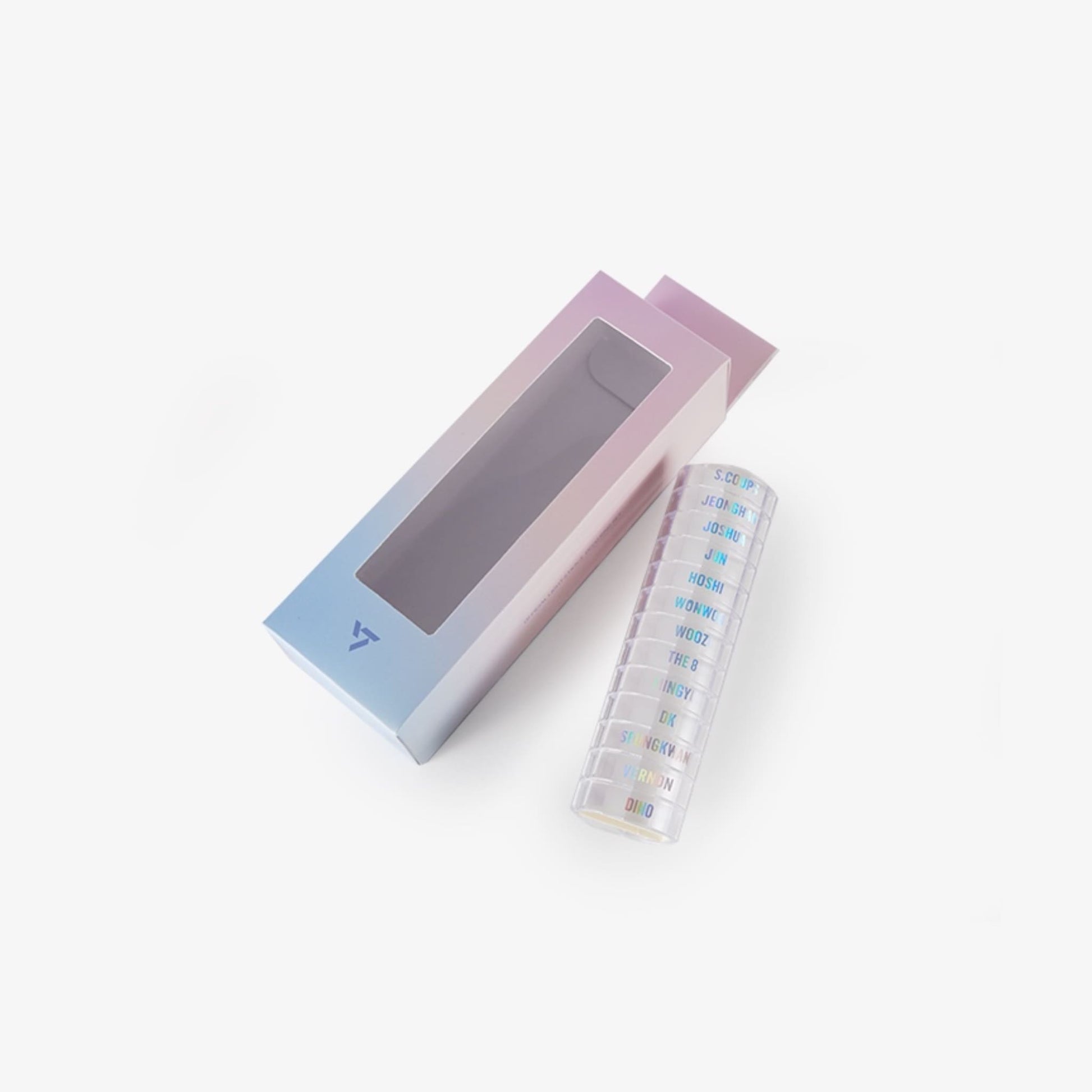 SEVENTEEN Official Light Stick Deco Ring Set (S.COUPS / JEONGHAN / JOSHUA / JUN / HOSHI / WONWOO / WOOZI / THE 8 / MINGYU / DK / SEUNGKWAN / VERNON / DINO)